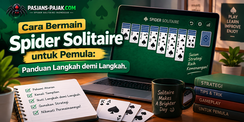 Cara Bermain Spider Solitaire untuk Pemula Panduan Langkah demi Langkah