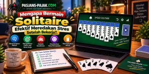 Mengapa Bermain Solitaire Efektif Meredakan Stres Setelah Bekerja