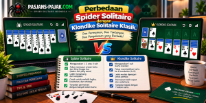 Perbedaan Spider Solitaire dengan Klondike Solitaire Klasik