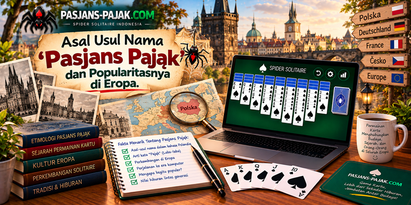Asal Usul Nama 'Pasjans Pająk' dan Popularitasnya di Eropa