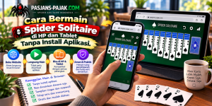 Cara Bermain Spider Solitaire di HP dan Tablet Tanpa Install Aplikasi