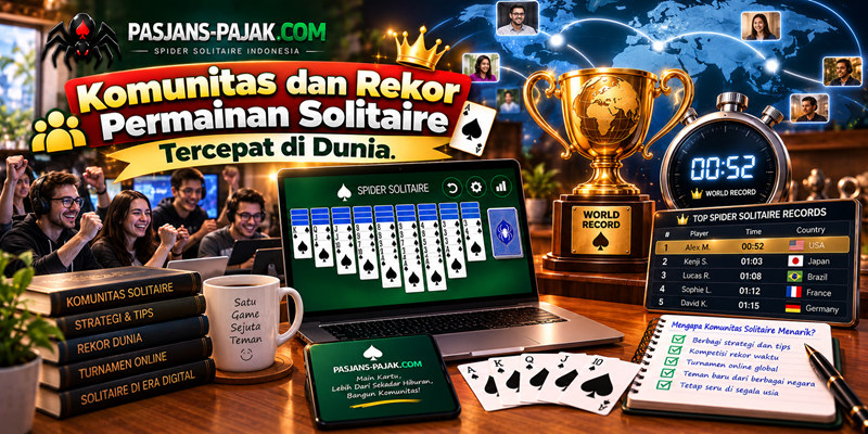 Komunitas dan Rekor Permainan Solitaire Tercepat di Dunia