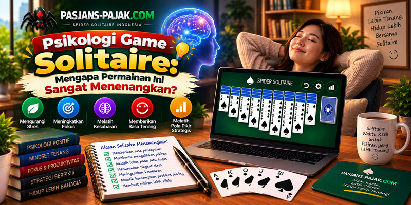 Psikologi Game Solitaire Mengapa Permainan Ini Sangat Menenangkan
